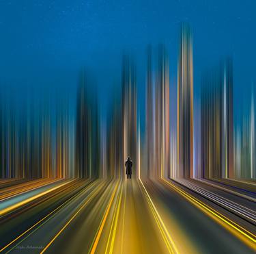 Original Abstract Expressionism Abstract Digital by Josh Adamski