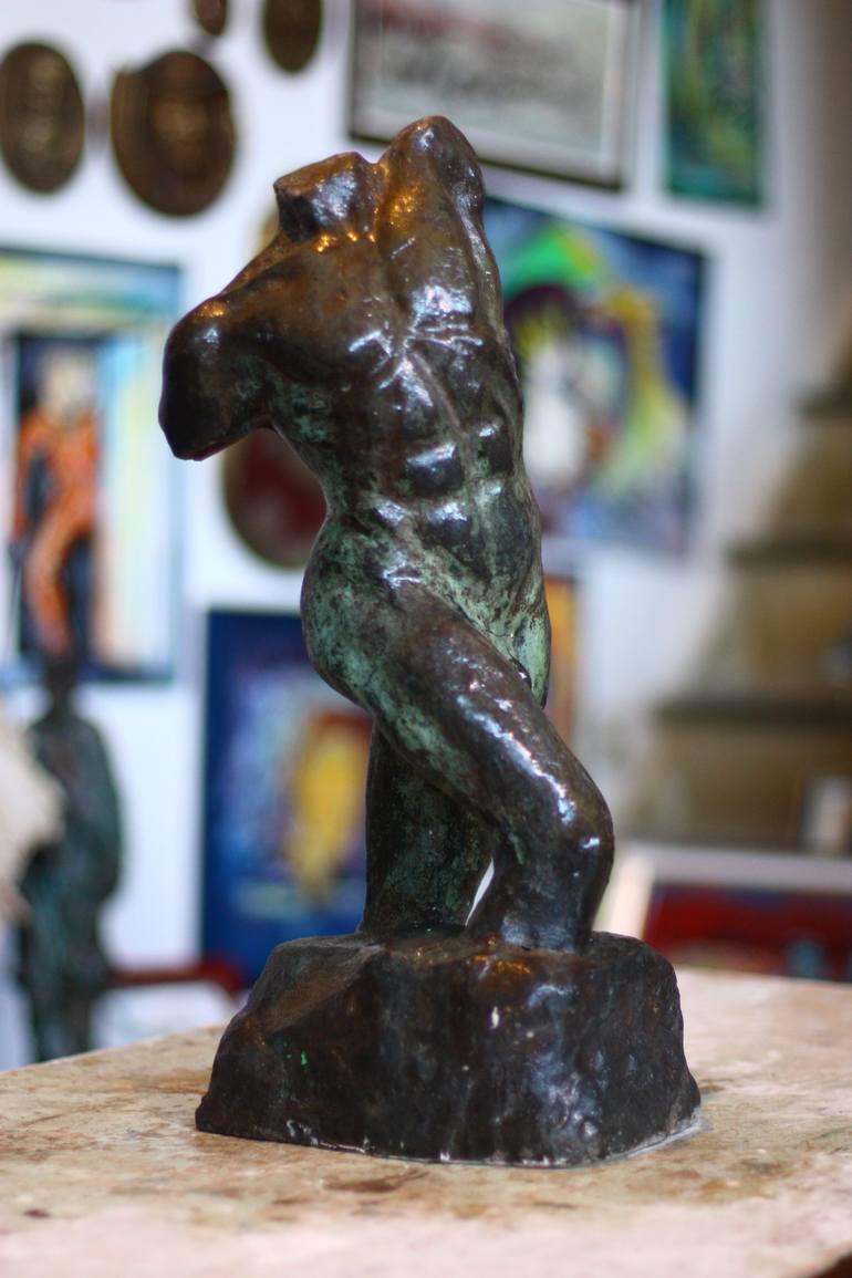 Original Nude Sculpture by Drago Djokic