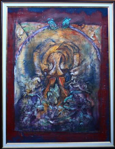 Original Religious Painting by Drago Djokic