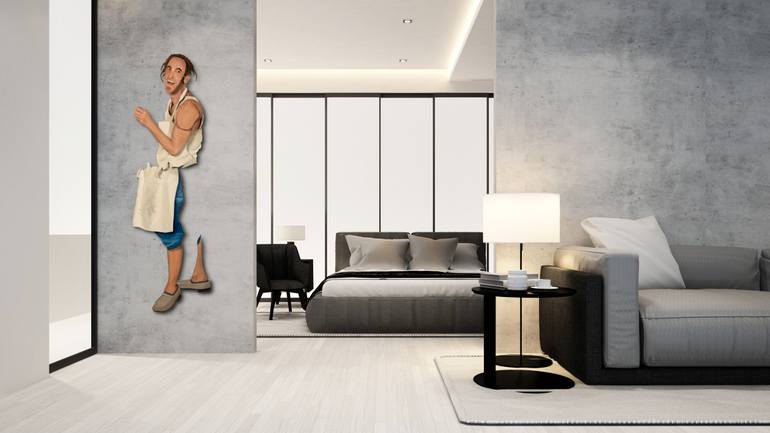 Original Contemporary People Painting by Peter Root