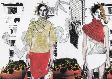 Print of Fashion Drawings by Paul Nelson-Esch