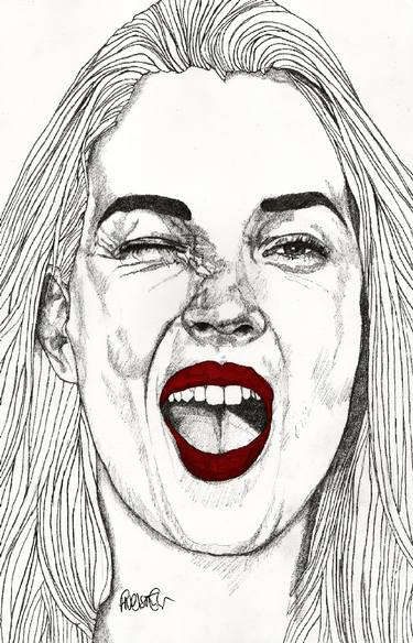 Print of Pop Culture/Celebrity Drawings by Paul Nelson-Esch