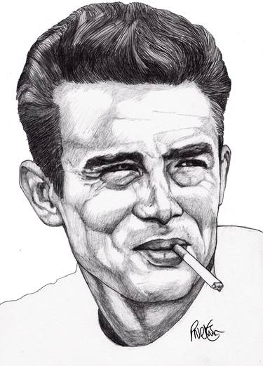 Original Pop Culture/Celebrity Drawings by Paul Nelson-Esch