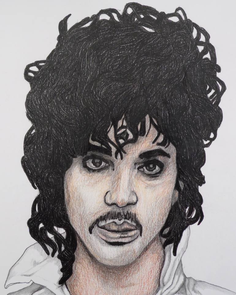 Prince 2 Drawing by Paul Nelson-Esch | Saatchi Art