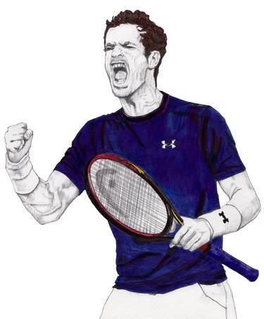 Details about   ANDY MURRAY TENNIS THE UK FLAG PICTURE PRINT ON FRAMED CANVAS WALL ART  Home Dec 