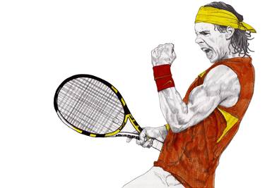 Original Sport Drawings by Paul Nelson-Esch