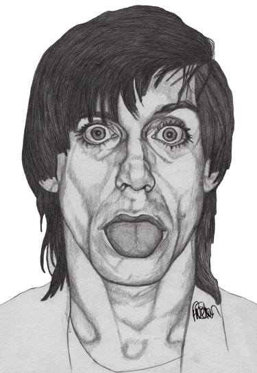 Original Illustration Pop Culture/Celebrity Drawings by Paul Nelson-Esch