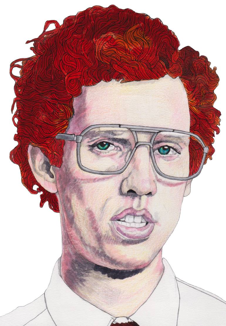 napoleon dynamite cartoon black and white