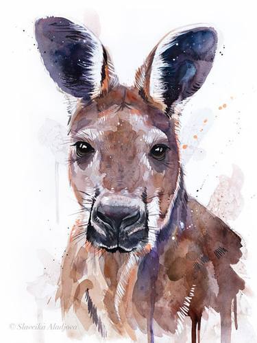 Original Fine Art Animal Paintings by Slaveika Aladjova