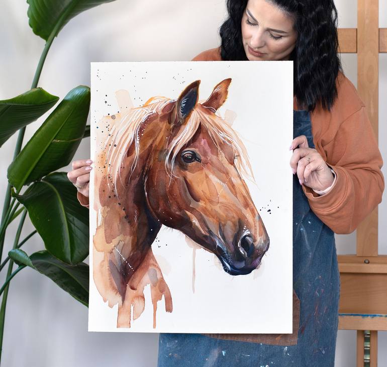 Original Modernism Animal Painting by Slaveika Aladjova