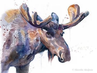 Moose, Elk thumb