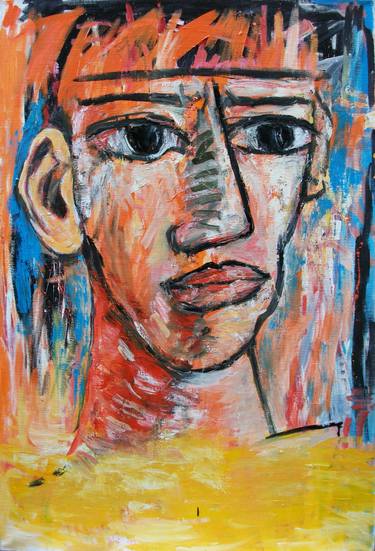 Original Expressionism People Paintings by Alessandro Costantino