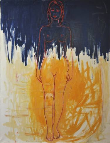 Print of Expressionism Nude Paintings by Alessandro Costantino