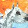 This work is inspired by my physical environment, living close to the desert and the cityscape of Dubai, and seeing stallions and camels around.