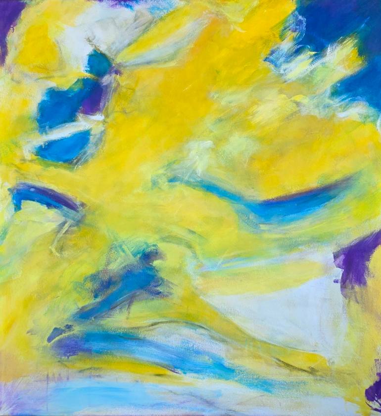 Original Abstract Painting by Anne-joelle Galley | Abstract Art on Canvas | The Tree of Life