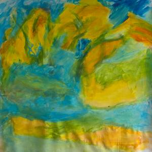 "The other yellow tree" - "El otro árbol anarillo"