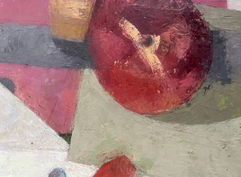 Original Abstract Still Life Painting by Melissa Husted-Sherman
