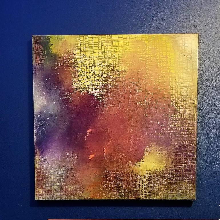 Original Modernism Abstract Painting by Katayoon Firouzi