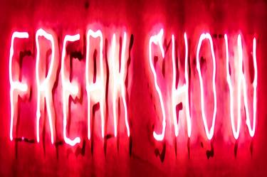 Freak Show Poster in Pink thumb