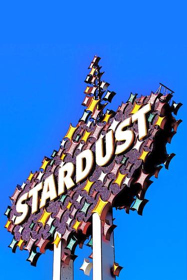 Original 'Stardust' Casino Neon Sign In Las Vegas thumb