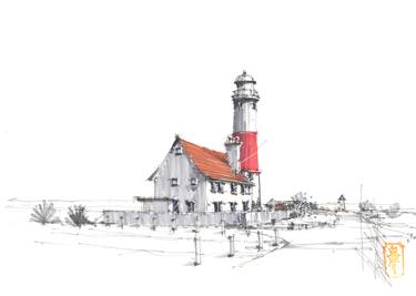 Print of Illustration Architecture Drawings by Brian Freelander