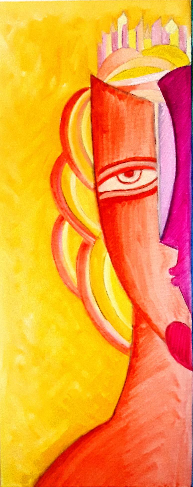 Original Cubism People Digital by Van Hovak