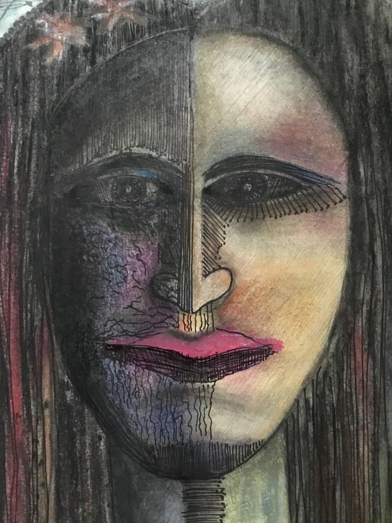 Original Abstract Expressionism Politics Drawing by Prasenjit Dhar