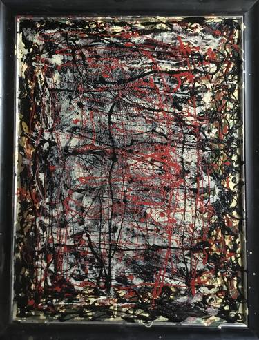 Original Abstract Expressionism Nature Painting by Prasenjit Dhar
