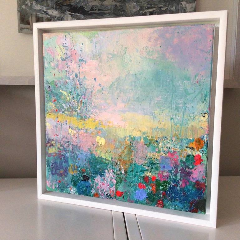 Original Impressionism Abstract Painting by Sandy Dooley