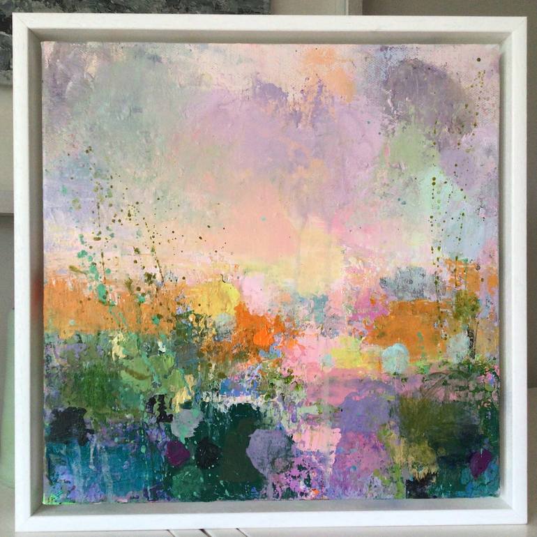 Original Abstract Landscape Painting by Sandy Dooley