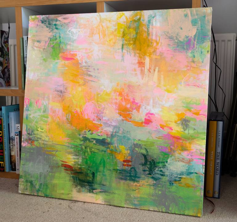 Original Impressionism Abstract Painting by Sandy Dooley