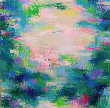 Print of Impressionism Abstract Paintings by Sandy Dooley