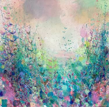 Original Abstract Landscape Paintings by Sandy Dooley