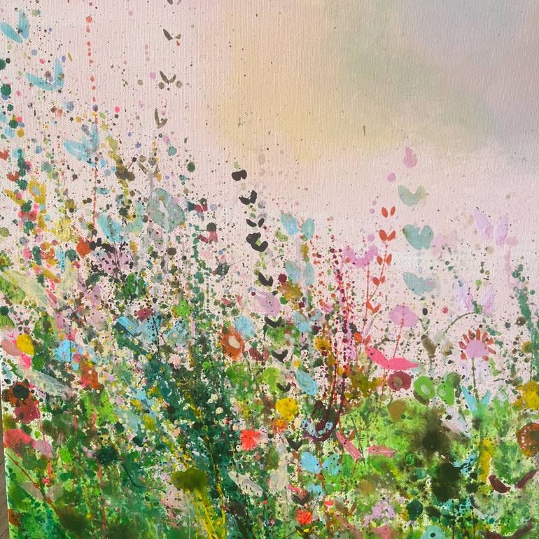 Original Abstract Landscape Painting by Sandy Dooley