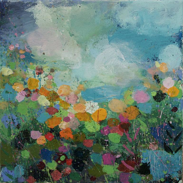 Stormy June (sold) Painting by Sandy Dooley | Saatchi Art