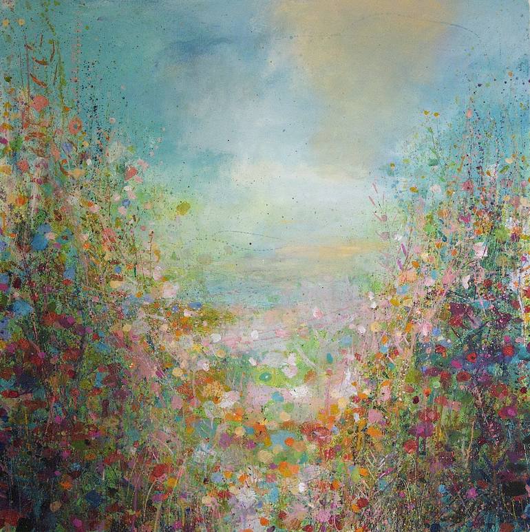 High Summer (sold) Painting by Sandy Dooley | Saatchi Art