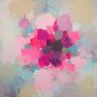 Print of Abstract Floral Paintings by Sandy Dooley