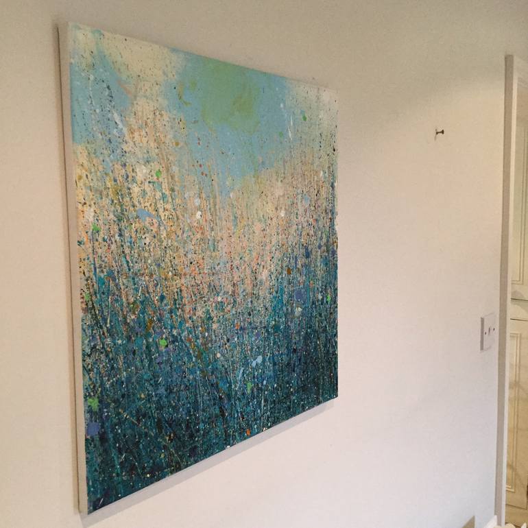 Original Abstract Landscape Painting by Sandy Dooley