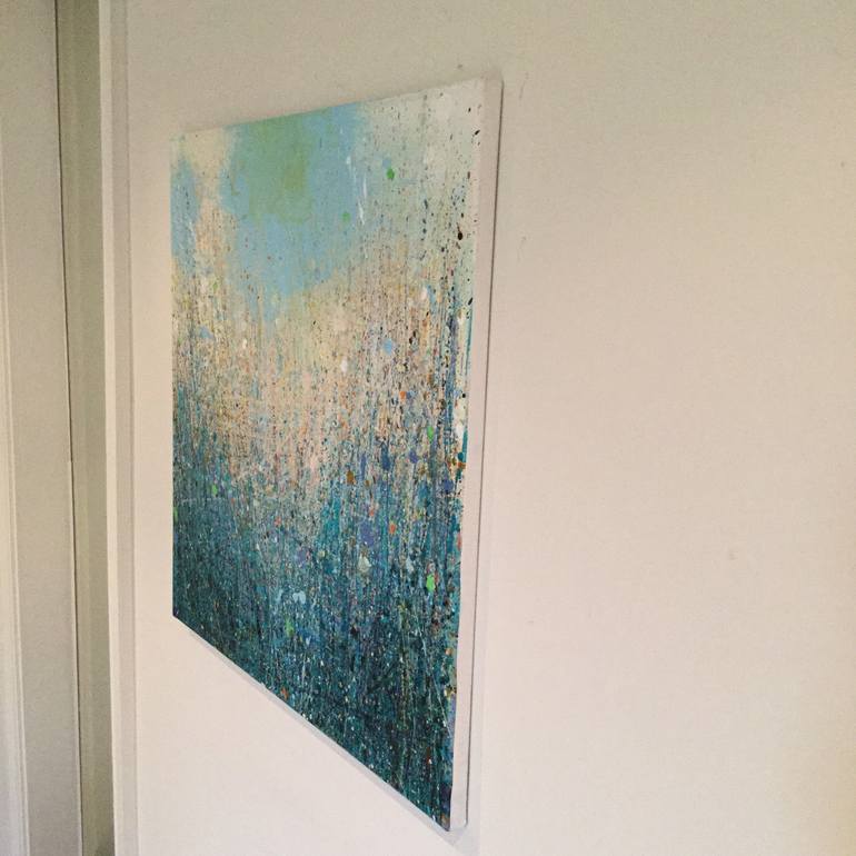 Original Abstract Landscape Painting by Sandy Dooley