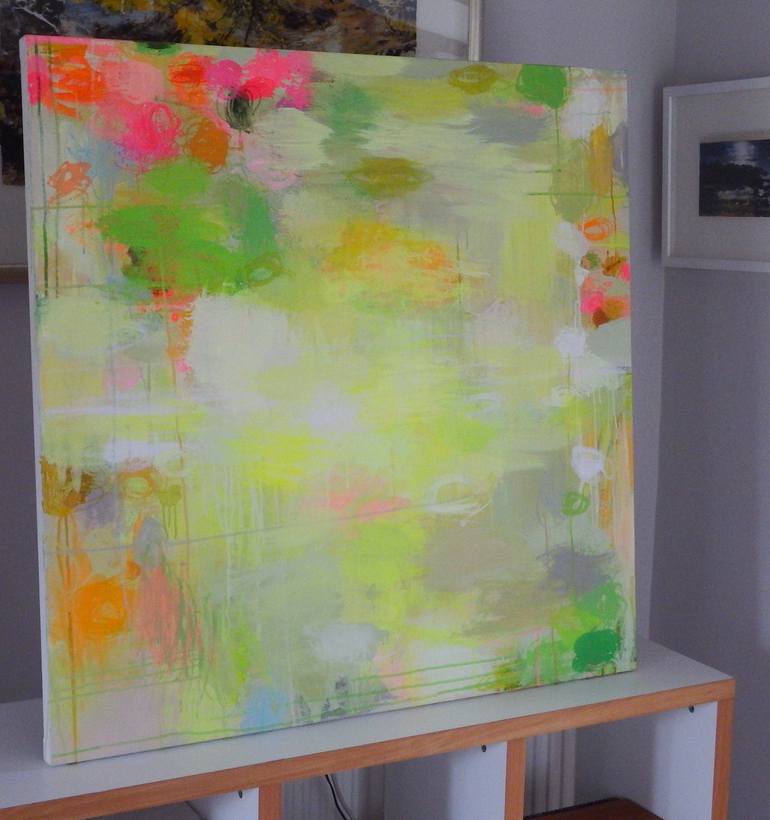 Original Impressionism Abstract Painting by Sandy Dooley