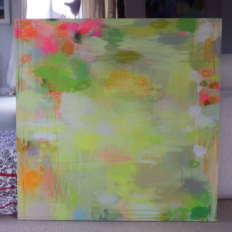 Original Impressionism Abstract Painting by Sandy Dooley
