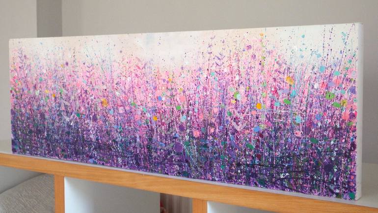 Original Abstract Landscape Painting by Sandy Dooley