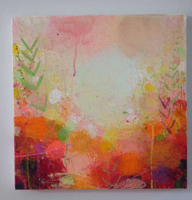 Original Abstract Landscape Painting by Sandy Dooley