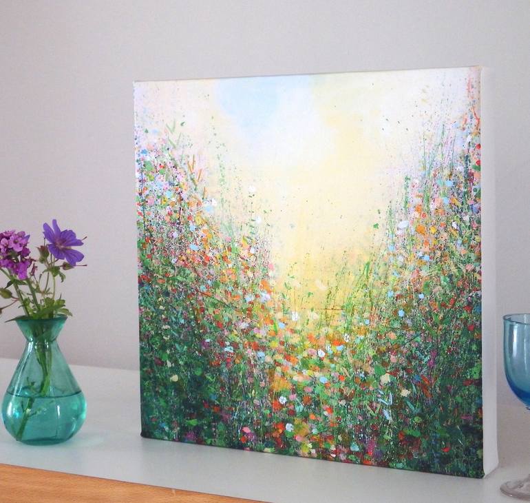 Original Abstract Landscape Printmaking by Sandy Dooley