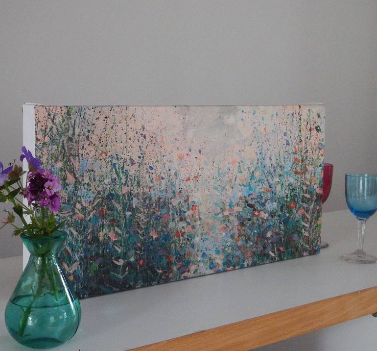 Original Abstract Landscape Printmaking by Sandy Dooley