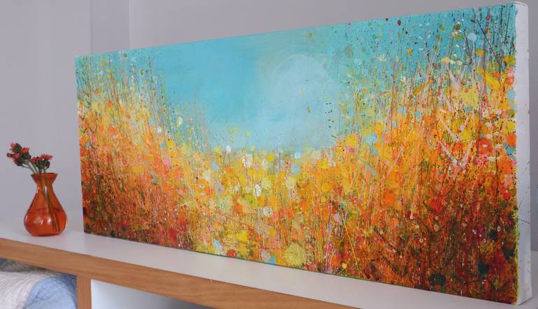 Original Abstract Landscape Painting by Sandy Dooley