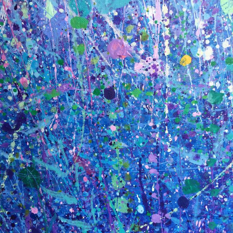 Original Abstract Landscape Painting by Sandy Dooley