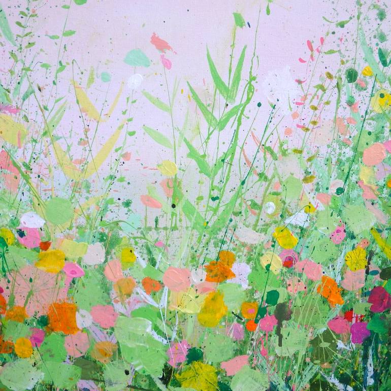 Original Abstract Landscape Painting by Sandy Dooley