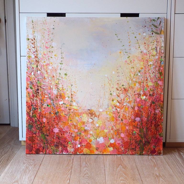 Original Abstract Landscape Painting by Sandy Dooley