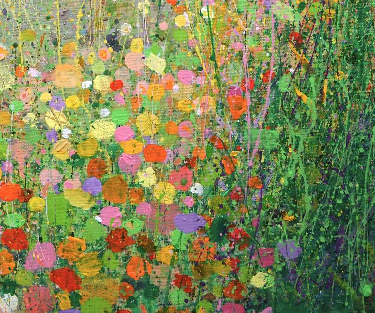 Original Abstract Landscape Painting by Sandy Dooley